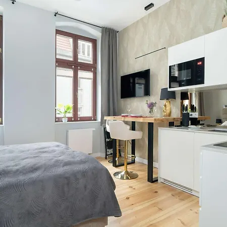 Klimatyczne Studio Z Biurkiem W Poznaniu By Noclegi Renters Exterior photo